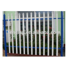 Hot sale high security galvanized and pvc coated steel palisade fencing panel